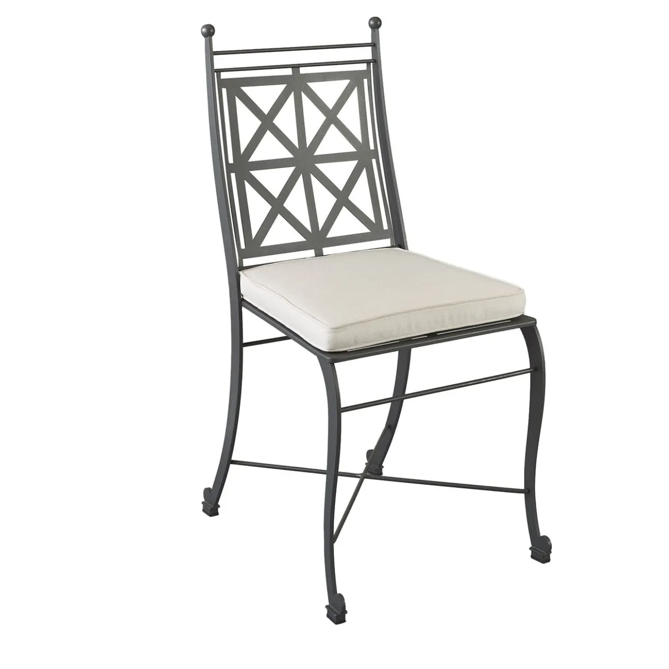 Sedia da esterno Ville Gray Steel