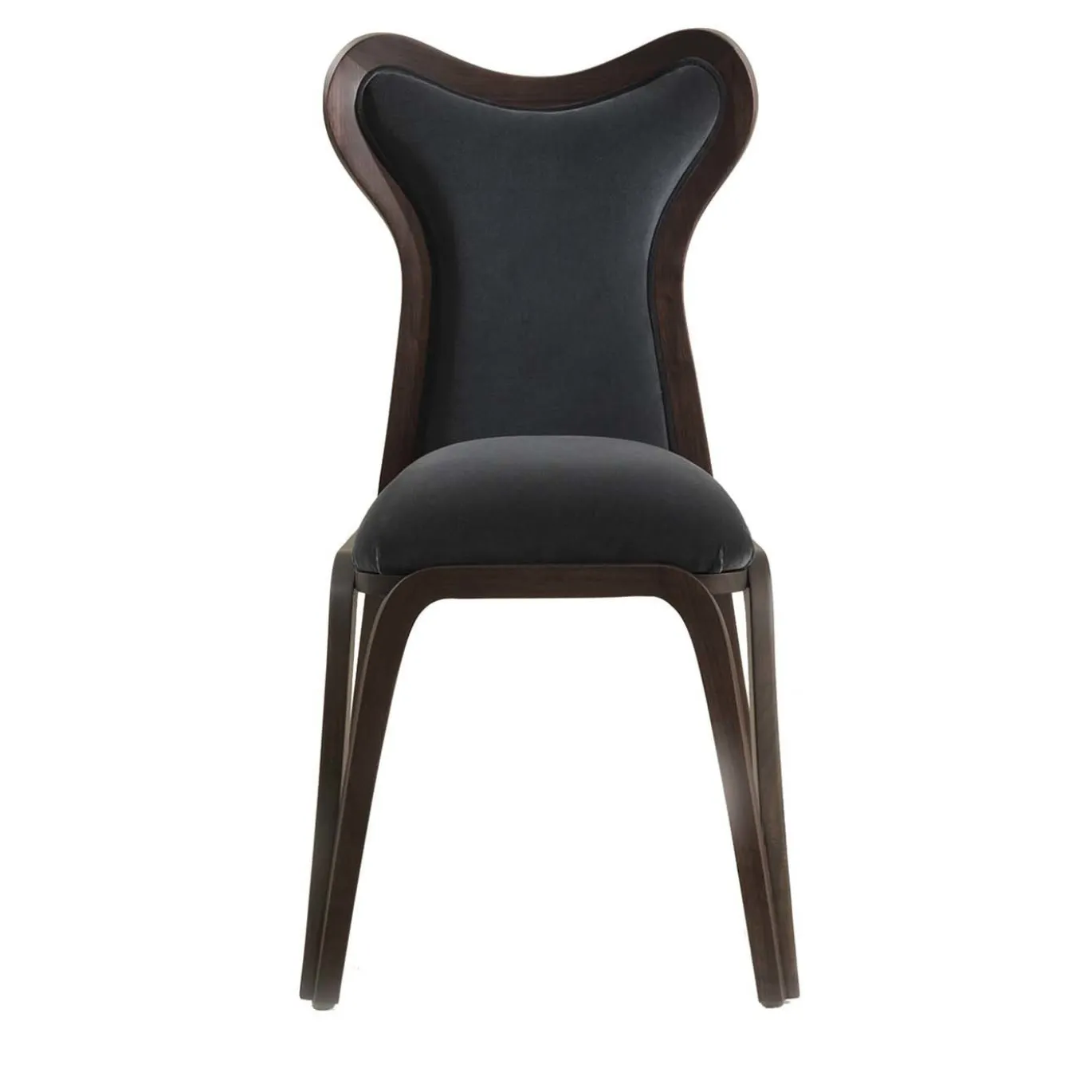 Sedia Daina-up con schienale intero di Nigel Coates