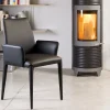 Sedia da pranzo Ponzano Black
