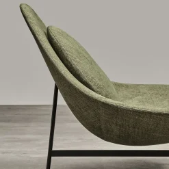 Sedia da salotto Bermuda verde oliva di Claesson Koivisto Rune