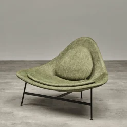 Sedia da salotto Bermuda verde oliva di Claesson Koivisto Rune