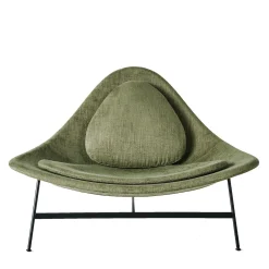 Sedia da salotto Bermuda verde oliva di Claesson Koivisto Rune