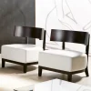 Sedia da salotto bianca Kandy