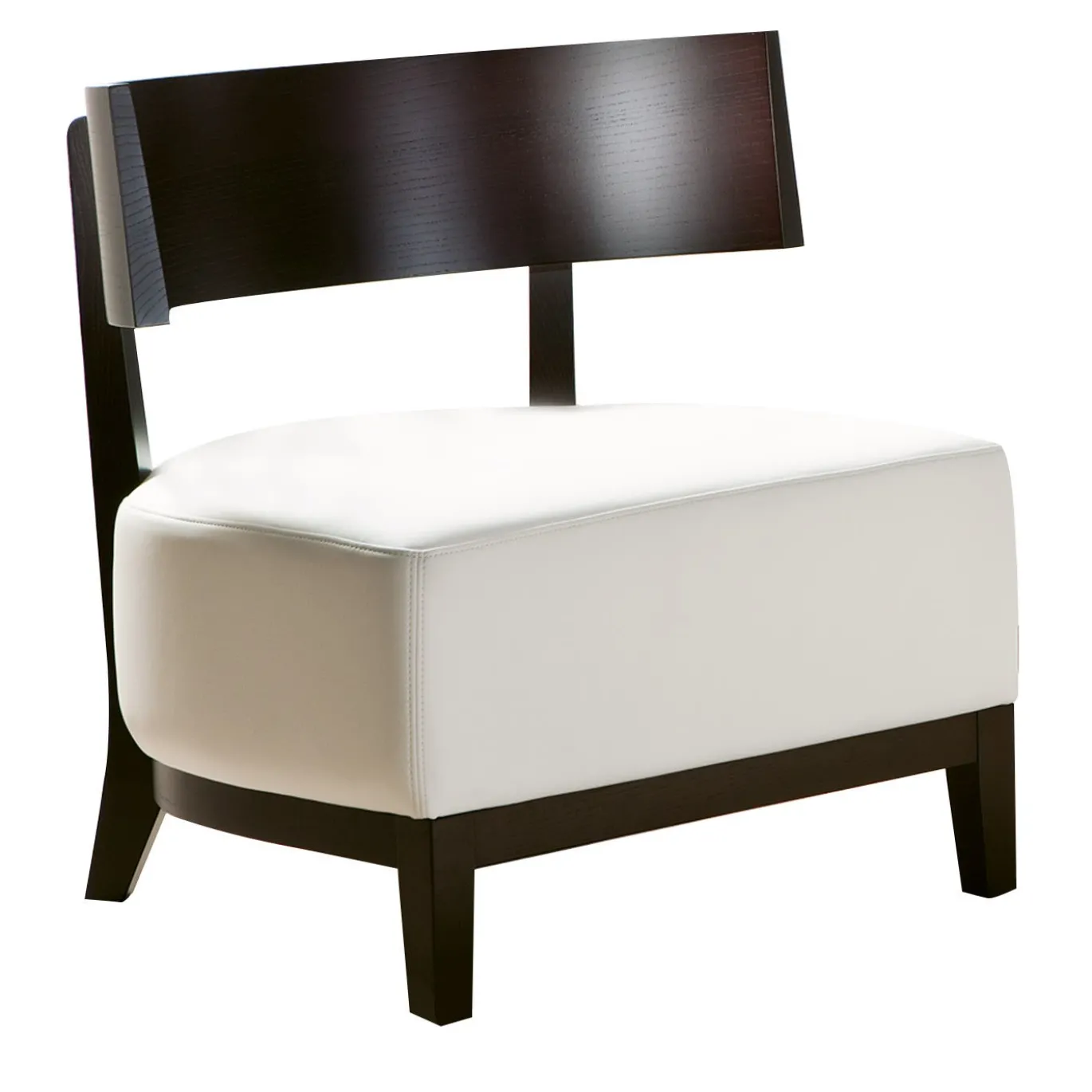 Sedia da salotto bianca Kandy