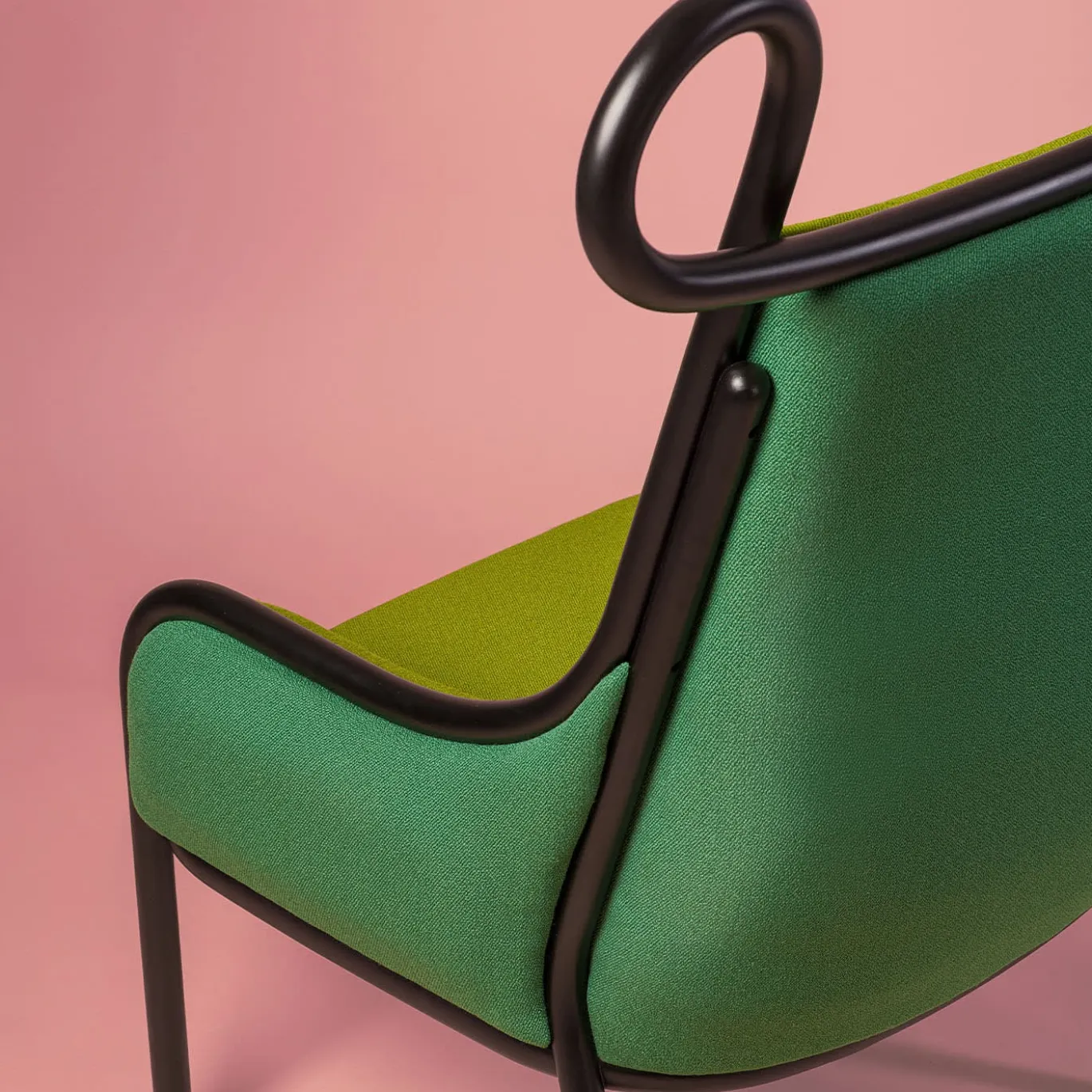 Sedia da salotto Mickey Green di India Mahdavi