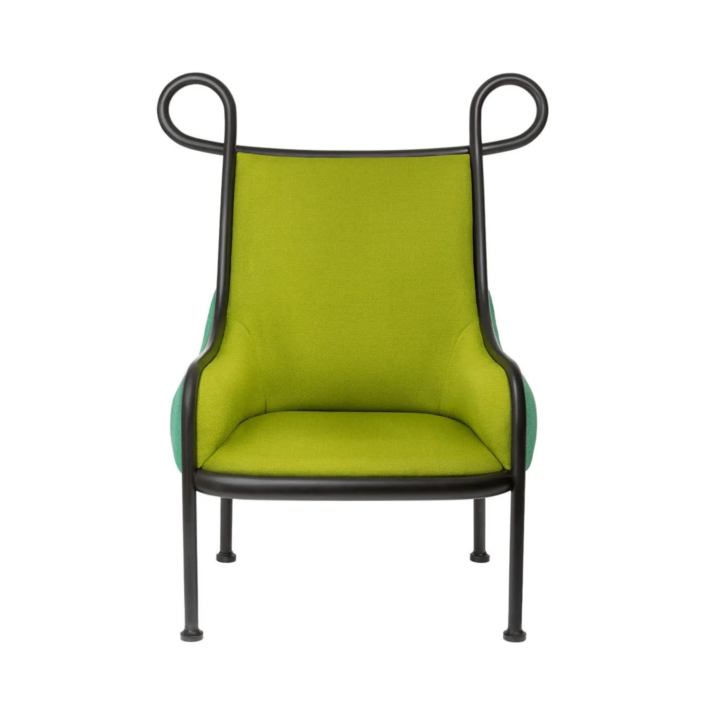 Sedia da salotto Mickey Green di India Mahdavi