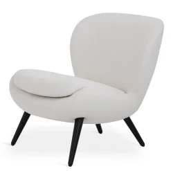 Sedia da salotto Niels White