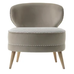 Sedia da salotto Perugia Taupe