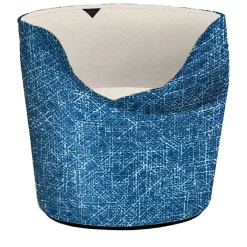 Sedia da salotto Pila Blue