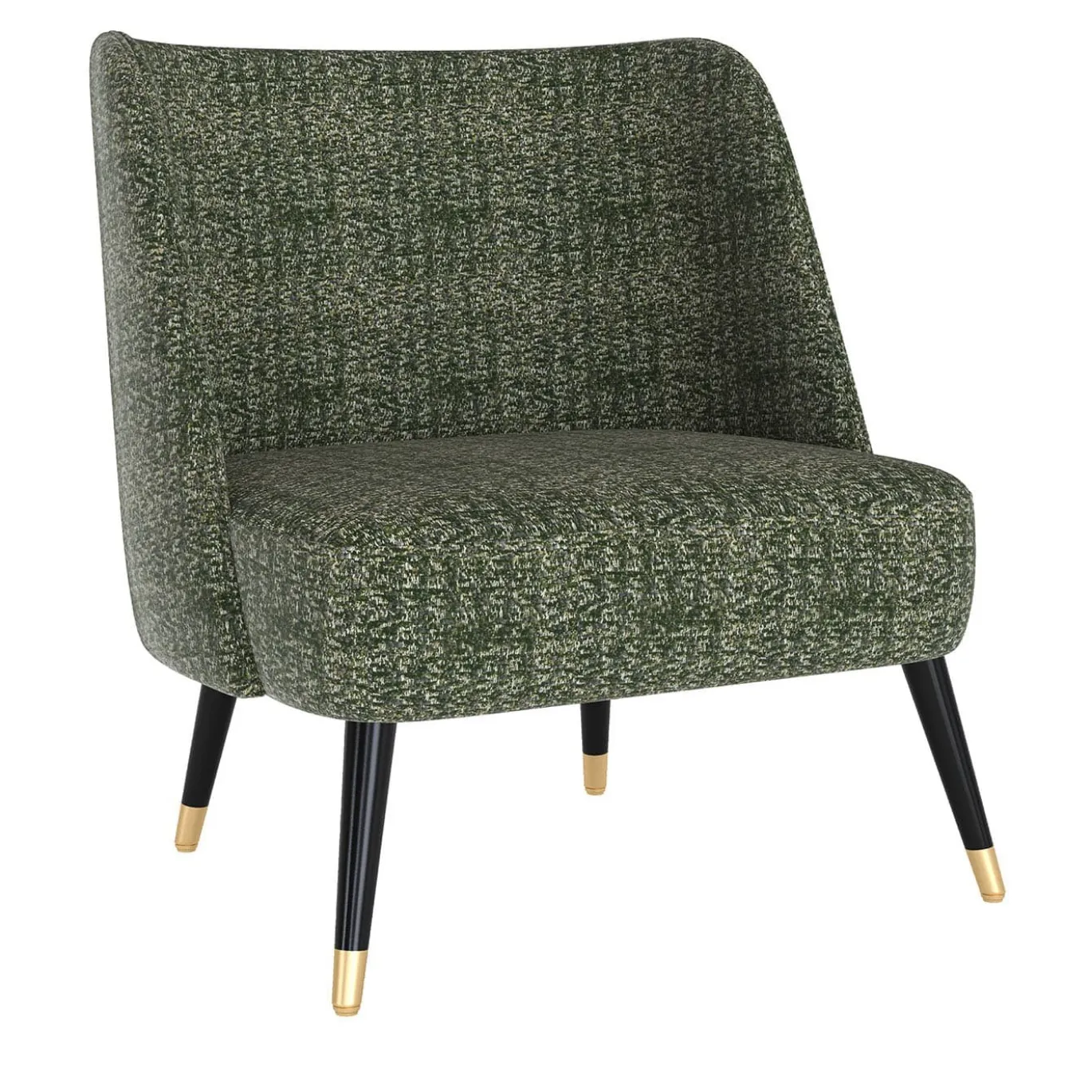 Sedia da salotto verde Amalfi