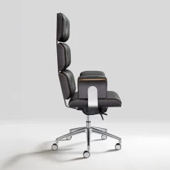 Sedia da ufficio girevole Armadillo/1 grigio scuro