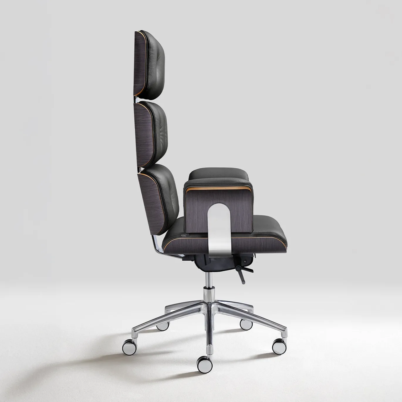 Sedia da ufficio girevole Armadillo/1 grigio scuro