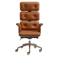 Sedia da ufficio girevole Armadillo/1 terracotta