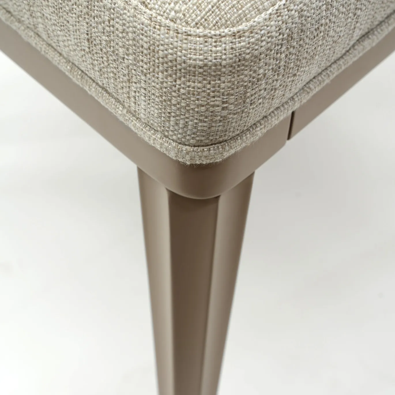 Sedia Denice grigio e beige