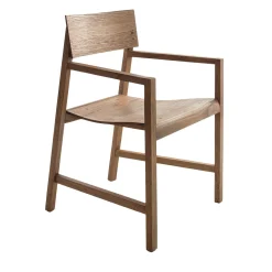 Sedia Director in legno di rovere di Mario Prandina