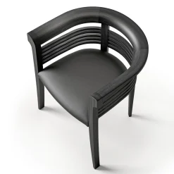 Sedia Dolfin Black Ash
