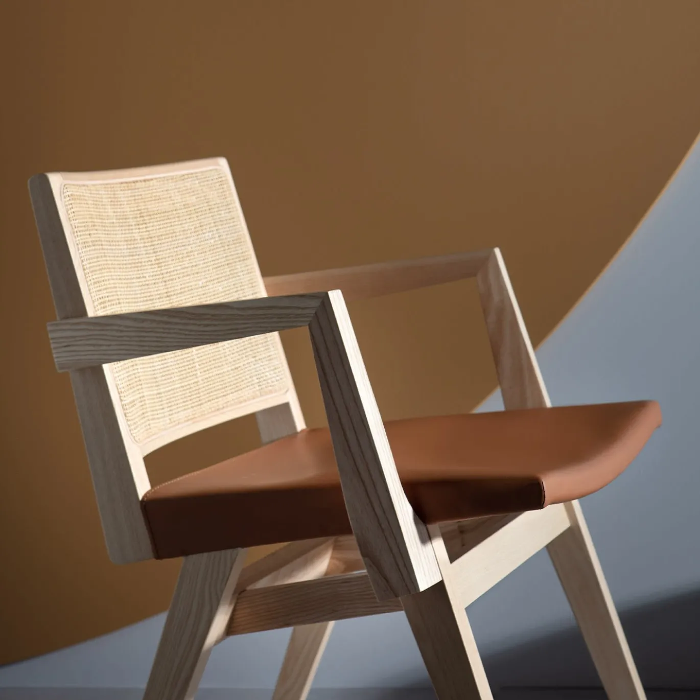 Sedia Dorothea/P Beige di Balutto Associati