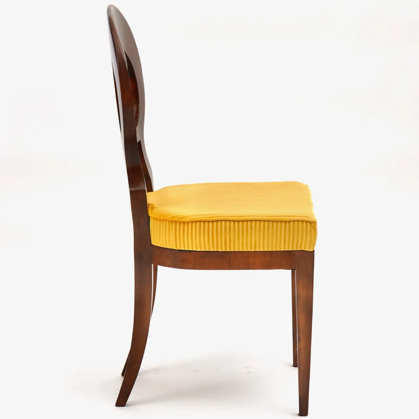 Sedia Eclectica Johann-Friedrich con finitura Noce