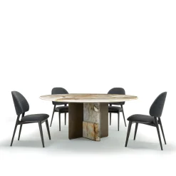 Sedia Egle ED/50 067 in frassino grigio