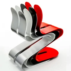 Sedia Fluid Ribbon Black di Michael D'Amato