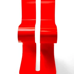 Sedia Fluid Ribbon Red di Michael D'Amato
