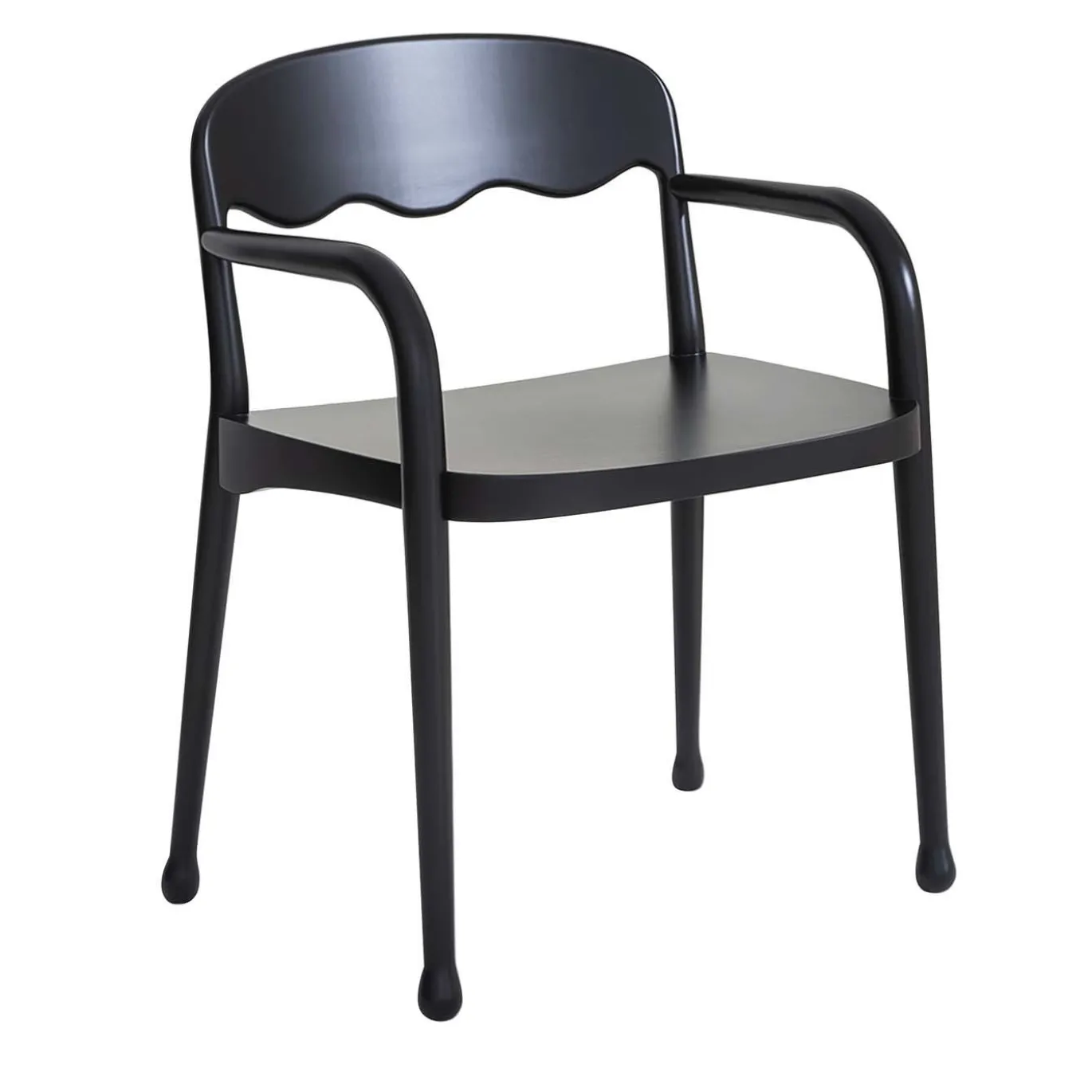 Sedia Frisée 252 Black di Cristina Celestino