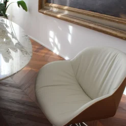 Sedia girevole Lup Palazzo bianca