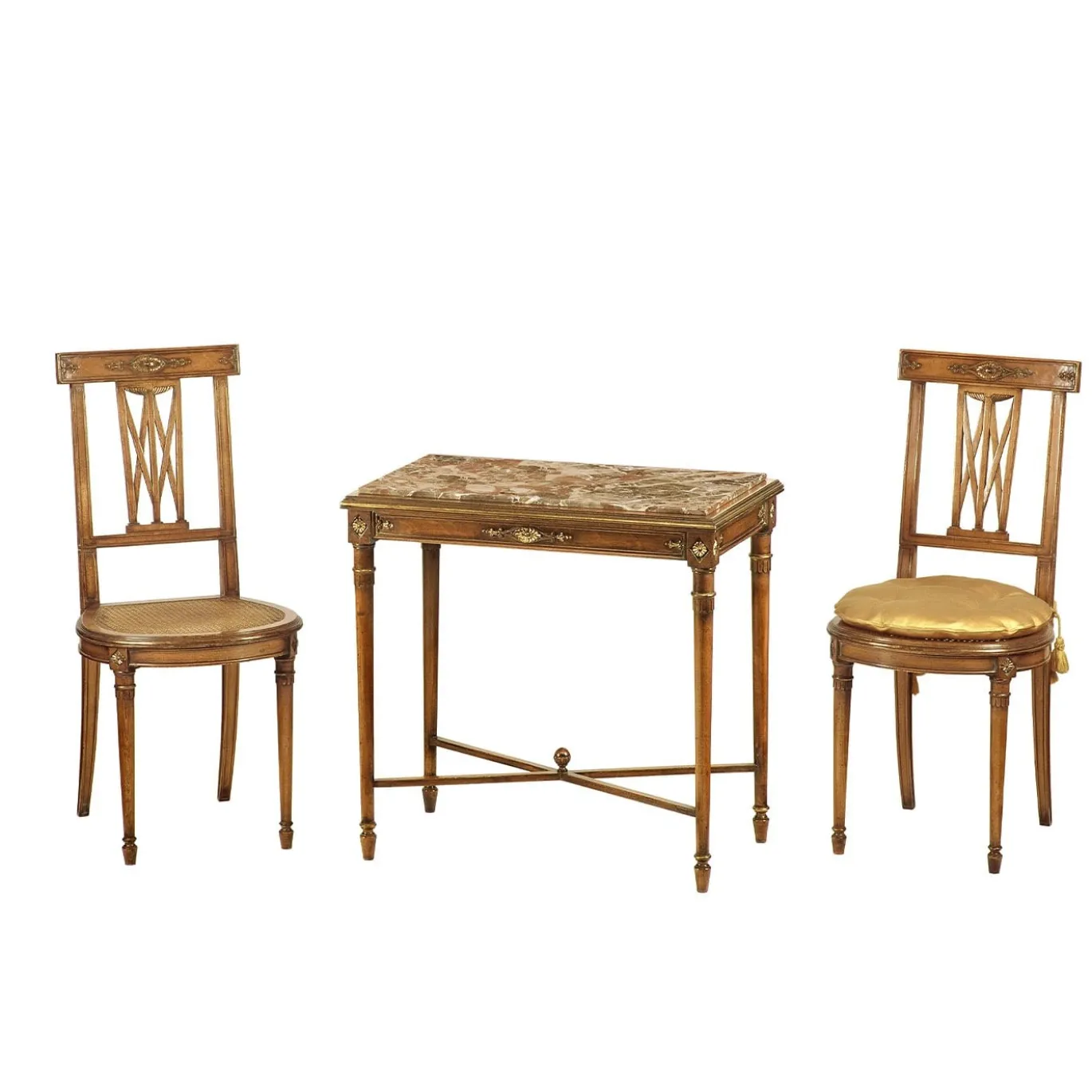 Sedia in faggio stile impero francese