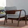 Sedia in legno beige