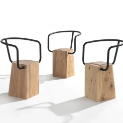 Sedia in legno di cedro da innesto