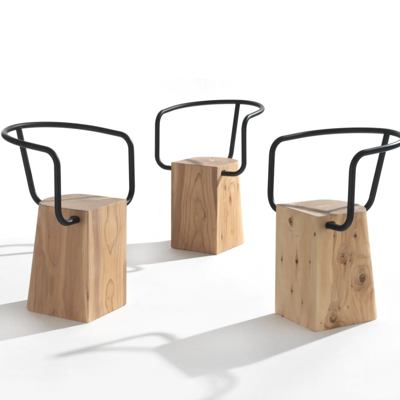 Sedia in legno di cedro da innesto