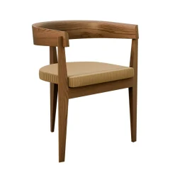 Sedia in Legno di Frassino Ronson con Schienale Curvo