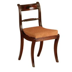Sedia in mogano in stile Regency