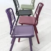 Sedia Jackie Purple di Emilio Nanni