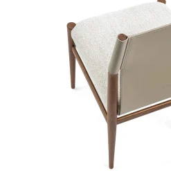 Sedia Ledermann in Pelle Beige