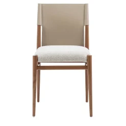 Sedia Ledermann in Pelle Beige