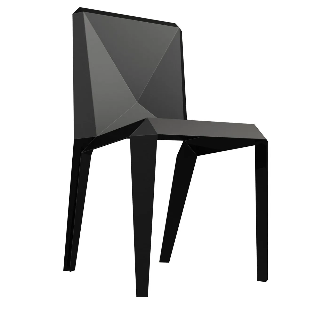 Sedia Lingotto Black di Garilab di Piter Perbellini