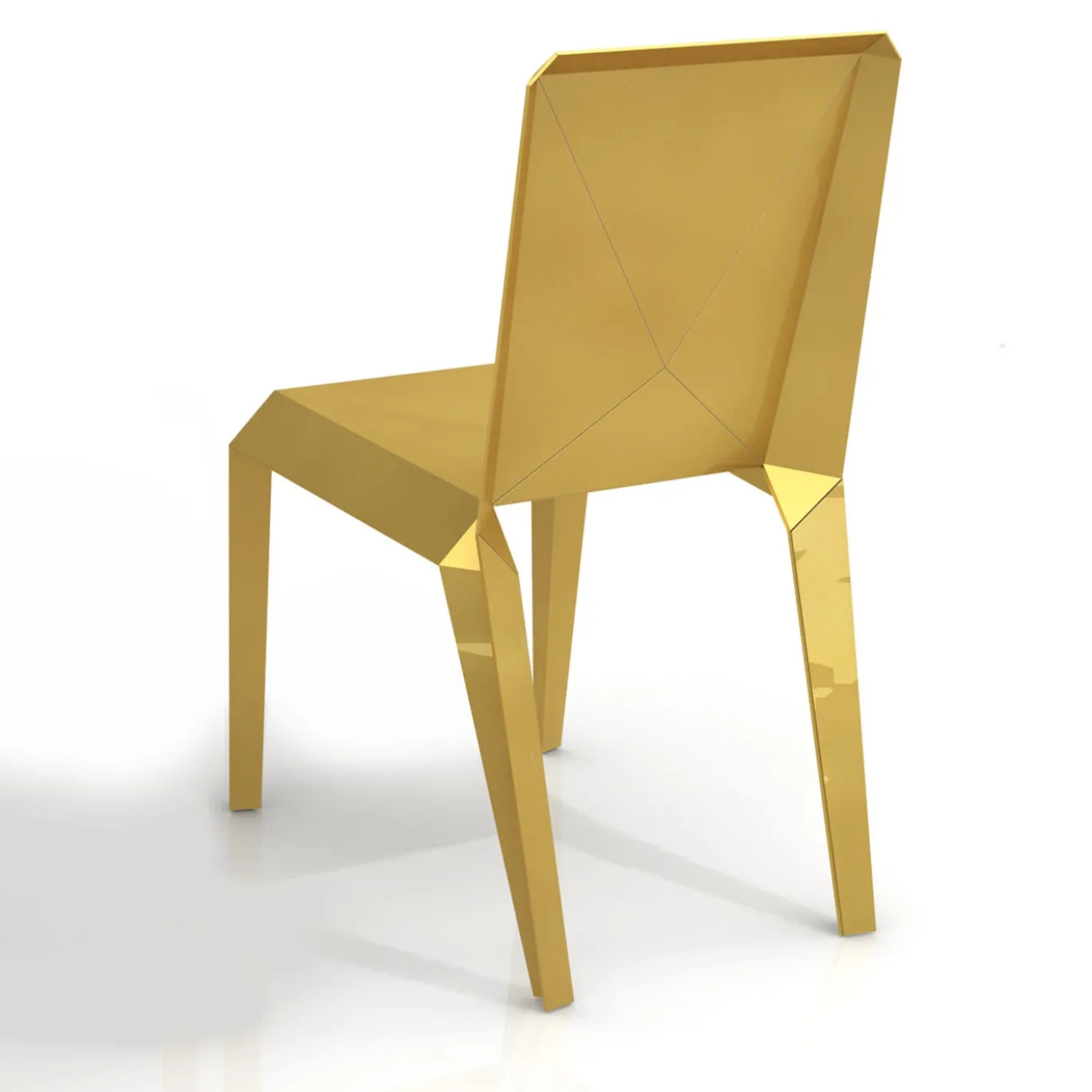 Sedia Lingotto Gold di Garilab di Piter Perbellini