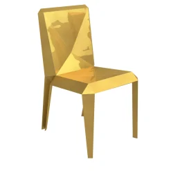 Sedia Lingotto Gold di Garilab di Piter Perbellini