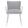 Sedia Lipari Outdoor Avorio con braccioli