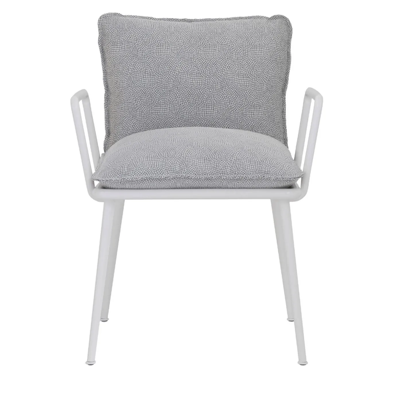 Sedia Lipari Outdoor Avorio con braccioli