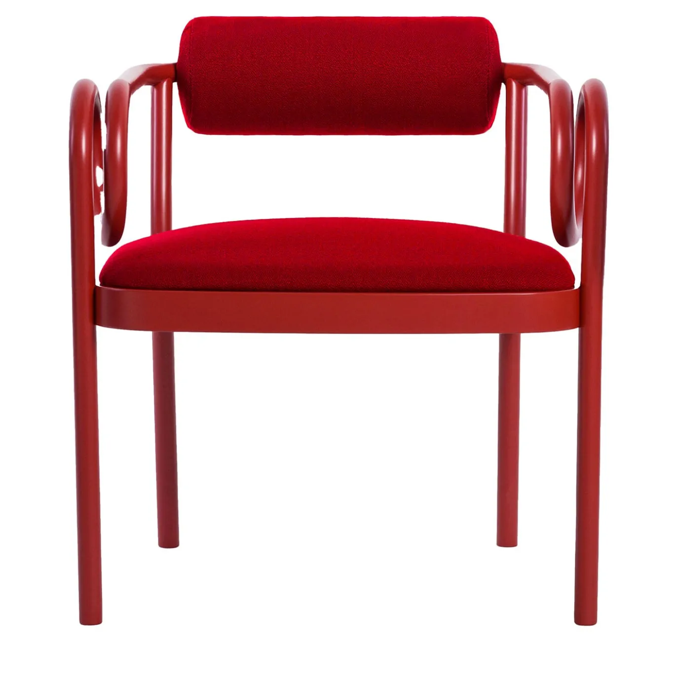 Sedia Loop Red di India Mahdavi