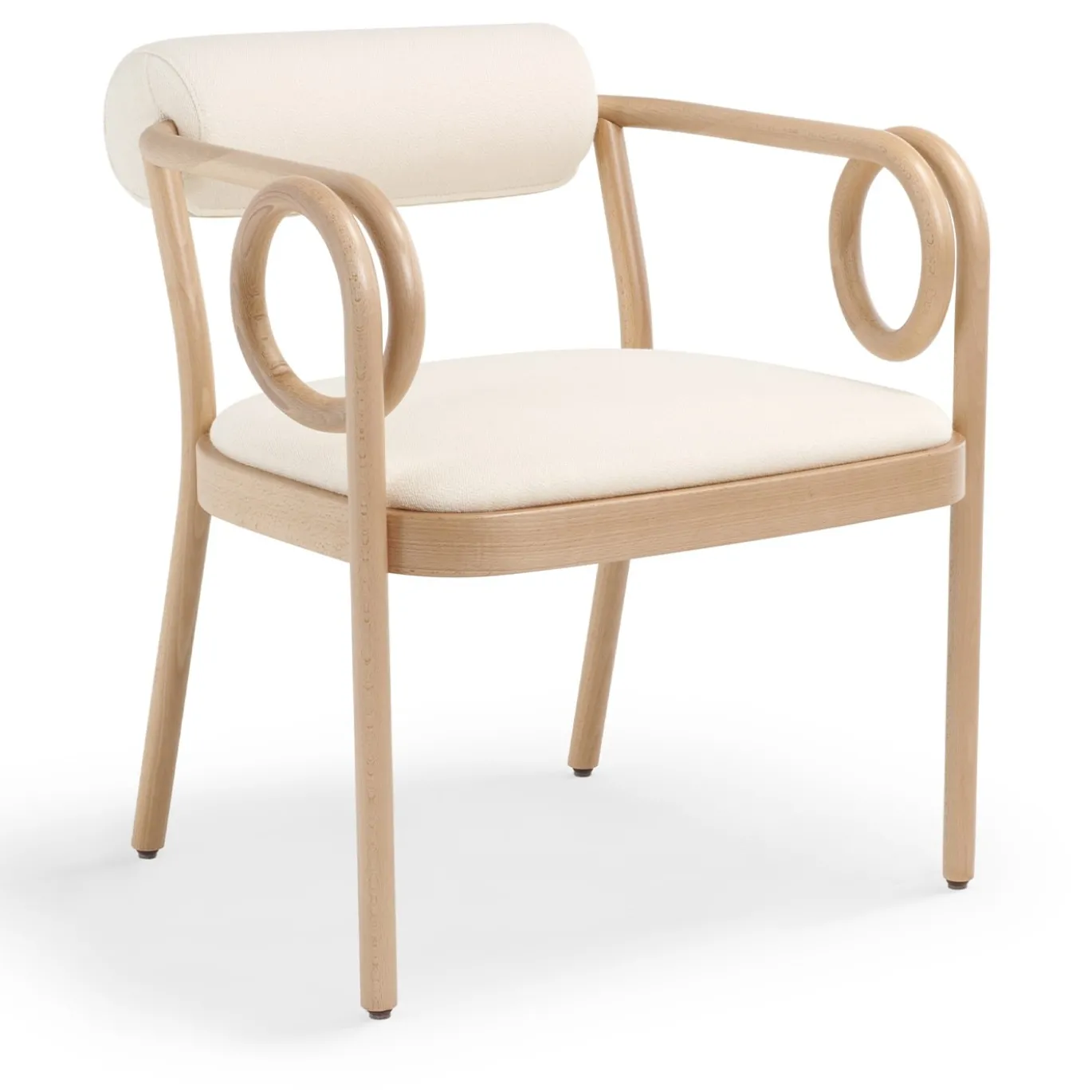 Sedia Loop White di India Mahdavi