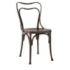 Sedia Loos Café Museum con seduta massiccia di Adolf Loos