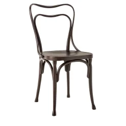 Sedia Loos Café Museum con seduta massiccia di Adolf Loos