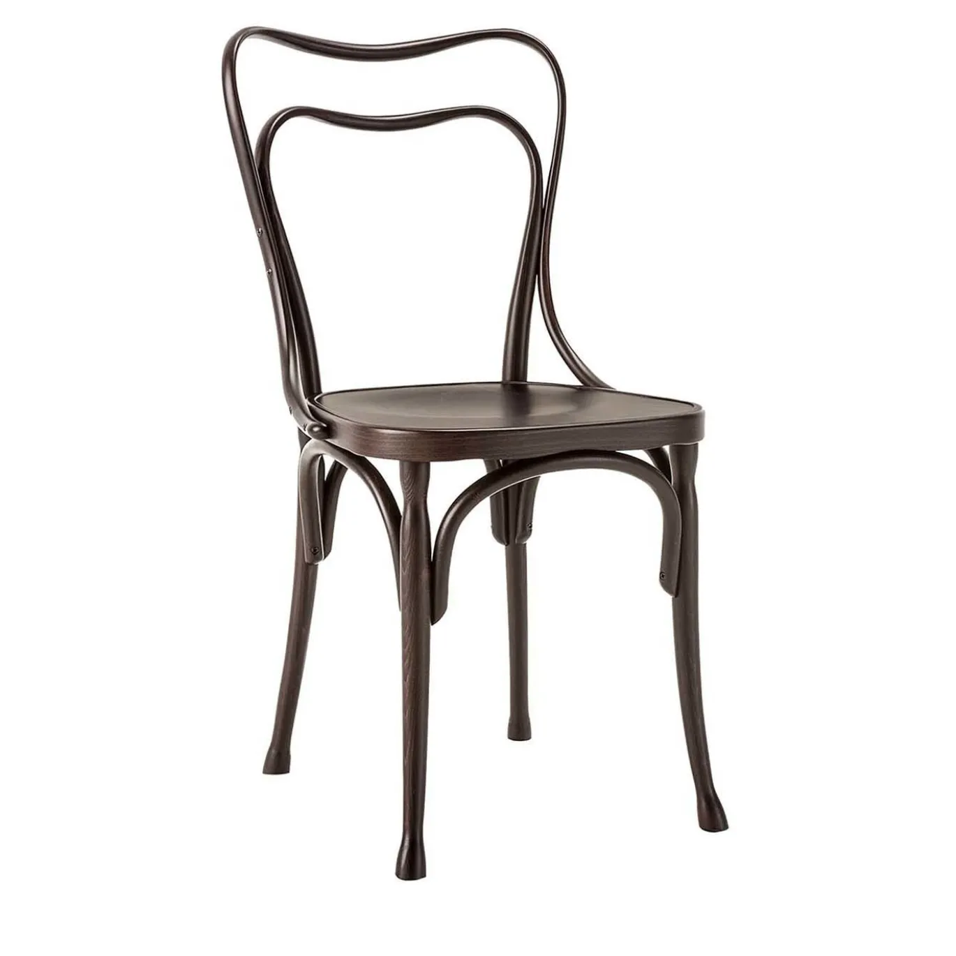 Sedia Loos Café Museum con seduta massiccia di Adolf Loos