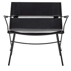 Sedia lounge Otran nera