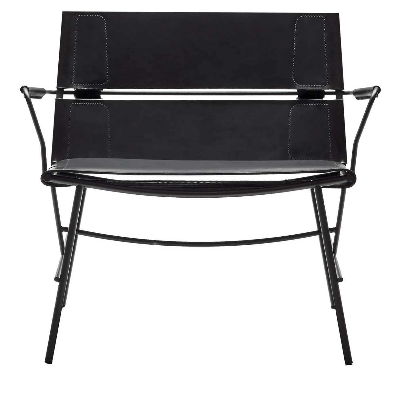 Sedia lounge Otran nera