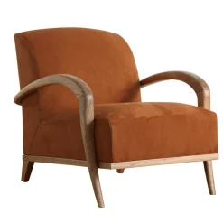 Sedia lounge Paprika Domino