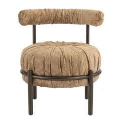 Sedia Lounge Rotonda Bonbon Beige